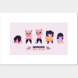 Inosuke Posters and Art